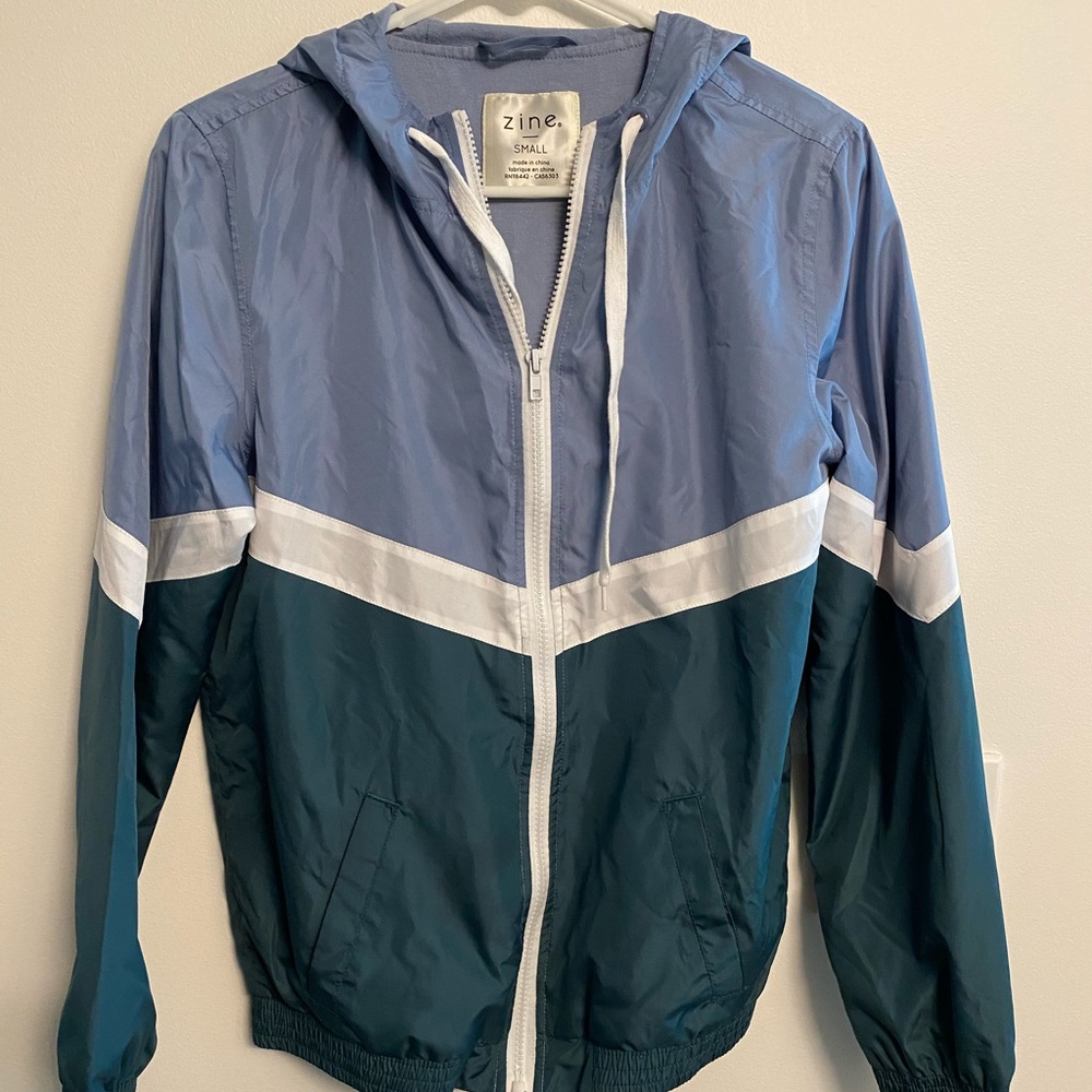 zine vintage windbreaker